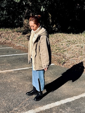 「Samansa Mos2（サマンサ モスモス）のアイテム」を使った、H&Msさん（レディース・165cm）の冬コーディネート