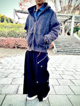 「アイテム（フォーマルスーツ/小物）」を使った、8apple8さん（メンズ・173cm）の冬コーディネート