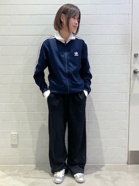 「ローカットスニーカー」｜AUさん（レディース・159cm）の夏コーディネート