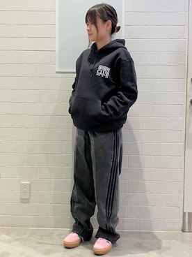 AUさん（レディース・159cm）の秋コーディネート