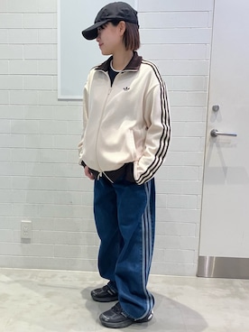 AUさん（レディース・159cm）の冬コーディネート