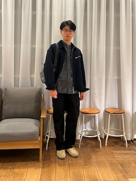 YUTAさん（メンズ・171cm）の冬コーディネート