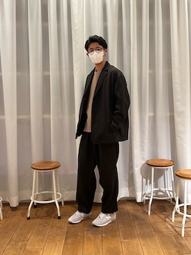 堂免祐太さん（骨格ナチュラル・メンズ・171cm）の秋コーディネート