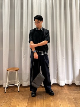 「FORK&SPOON（フォークアンドスプーン）のアイテム」を使った、YUTAさん（メンズ・171cm）の春コーディネート