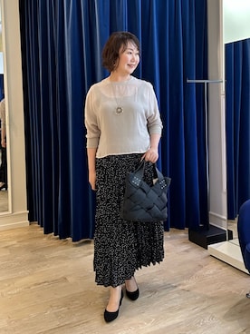 「アイテム（スカート）」を使った、TAKAGIさん（レディース・164cm・50代）の夏コーディネート