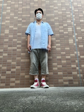 「アイテム（チノパンツ）」を使った、hidekun23さん（メンズ・168cm）の秋コーディネート