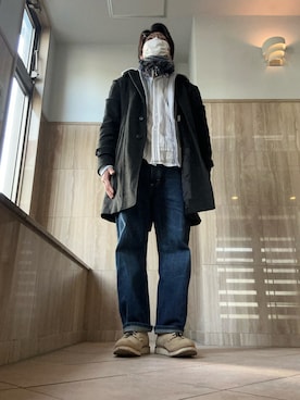 「RED WING（レッドウィング）のアイテム」を使った、hidekun23さん（メンズ・168cm）の冬コーディネート