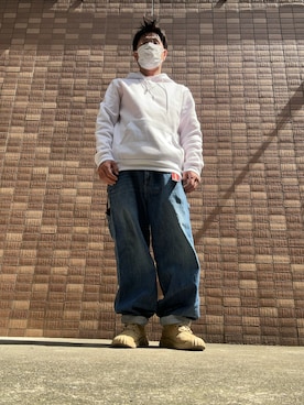 「EDWIN（エドウィン）のアイテム」を使った、hidekun23さん（メンズ・168cm）の春コーディネート