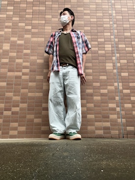 「EDWIN（エドウィン）のアイテム」を使った、hidekun23さん（メンズ・168cm）の夏コーディネート