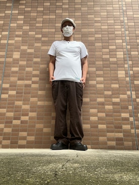 「Dickies（ディッキーズ）のアイテム」を使った、hidekun23さん（メンズ・168cm）の夏コーディネート