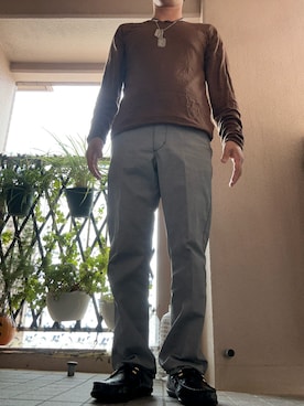 「アイテム（ネックレス）」を使った、hidekun23さん（メンズ・168cm）の秋コーディネート