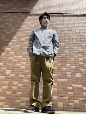 「Dedes（デデス）のアイテム（シューズ）」を使った、hidekun23さん（メンズ・168cm）の春コーディネート