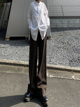  asukaさん（骨格ナチュラル・レディース・172cm）の秋コーディネート