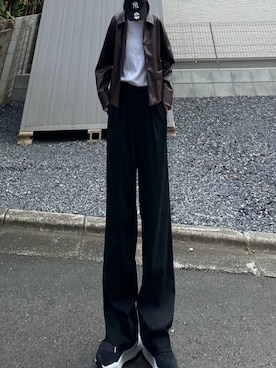  asukaさん（骨格ナチュラル・レディース・172cm）の秋コーディネート