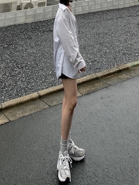 「NEW BALANCE（ニューバランス）のアイテム」を使った、 asukaさん（レディース・172cm）の夏コーディネート