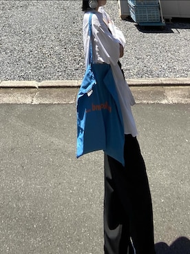 「niko and...（ニコアンド）のアイテム」を使った、asuka184さん（骨格ナチュラル・レディース・172cm）の夏コーディネート