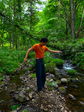 「Harley-Davidson（ハーレーダビッドソン）のアイテム」を使った、stepwgn6789さん（メンズ・174cm）の夏コーディネート