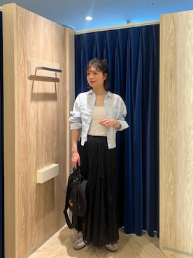 「UNIVERSAL OVERALL（ユニバーサルオーバーオール）のアイテム」を使った、kotani.さん（レディース・165cm）の春コーディネート