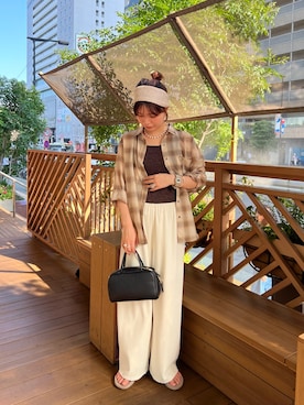 「初秋コーデ」｜kotani.さん（レディース・165cm）の夏コーディネート