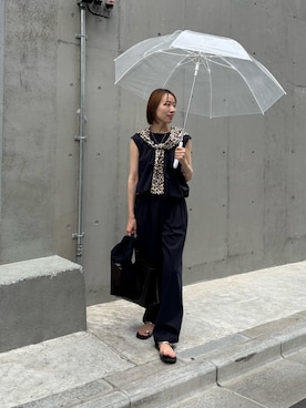 「アイテム（シャツ/ブラウス）」を使った、sakina さん（レディース・158cm）の夏コーディネート
