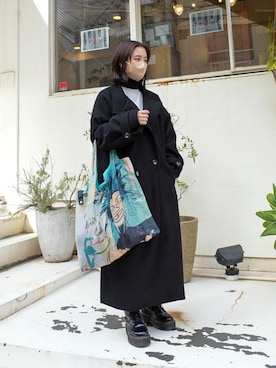 senaさん（レディース・153cm）の冬コーディネート