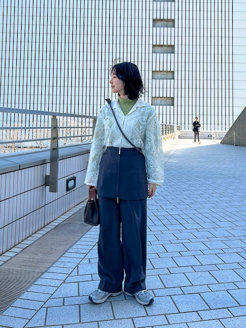 mystic（ミスティック）の「【2024SS/サイズ展開あり】ZIPミニスカート  