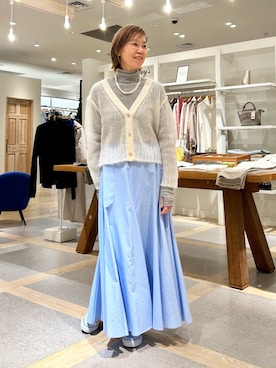 「リブタートルネック」｜umezawa_nolさん（レディース・167cm）の冬コーディネート