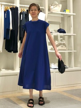 「NOLLEY’S（ノーリーズ）のアイテム（帽子）」を使った、umezawa_nolさん（レディース・167cm）の春コーディネート