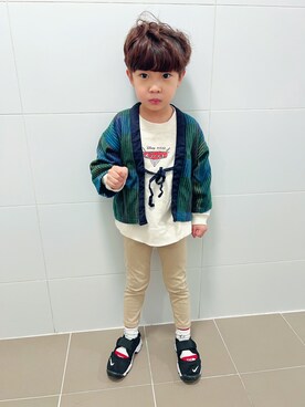 kiuandpetsさん(キッズ・110cm)の冬コーディネート