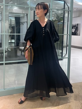 「grace grace （グラスグラス）のアイテム」を使った、nol tanakaさん（レディース・160cm）の夏コーディネート