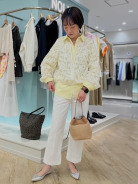 「LORISTELLA（ロリステッラ）のアイテム」を使った、nol tanakaさん（レディース・160cm）の冬コーディネート