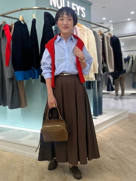 nol tanakaさん（レディース・160cm）の秋コーディネート