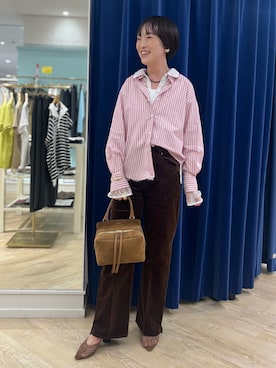 「grace grace （グラスグラス）のアイテム」を使った、nol tanakaさん（レディース・160cm）の夏コーディネート