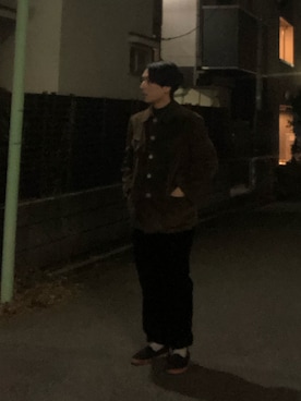 「MONKEY TIME（モンキータイム）のアイテム」を使った、Murayamaさん（メンズ・168cm）の冬コーディネート