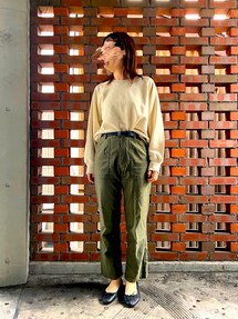Deuxieme Classe（ドゥーズィエムクラス）の「Baker military パンツ