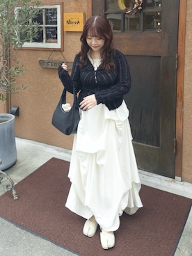 「アイテム（ハンドバッグ）」を使った、mimiさん（レディース・151cm・20代）の秋コーディネート
