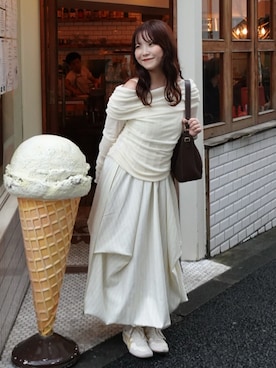 「アイテム（ワンピース/ドレス）」を使った、mimiさん（レディース・151cm・20代）の秋コーディネート
