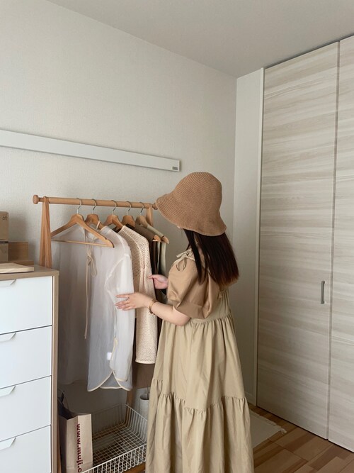 Tシャツ(半袖+袖なし) iamofficial balloon puff sleeve cut I_am（アイアム）の「balloon puff sleeve cut（Tシャツ/カットソー
