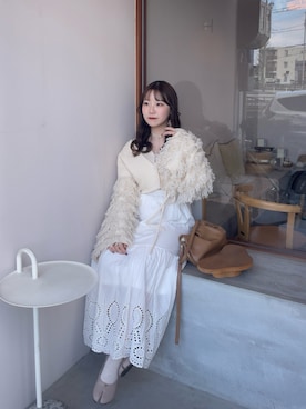 「menue（メヌエ）のアイテム（バレエシューズ）」を使った、mimiさん（骨格ストレート・レディース・151cm）の春コーディネート