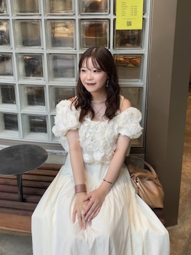 「アイテム（バッグ）」を使った、mimiさん（レディース・151cm・20代）の夏コーディネート