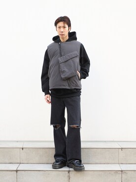 「24ssトレンド」｜cionさん（メンズ・175cm）の冬コーディネート