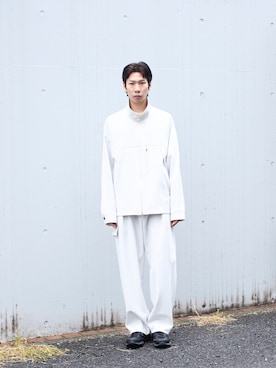 「CULLNI（クルニ）のアイテム（ジャケット/アウター）」を使った、cionさん（メンズ・175cm）の冬コーディネート