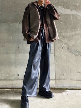 「HARE（ハレ）のアイテム（その他アウター）」を使った、daikiwear3923さん（メンズ・177cm）の冬コーディネート