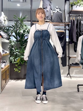 「アイテム（ワンピース/ドレス）」を使った、kmk612stさん（レディース・164cm・20代）の秋コーディネート