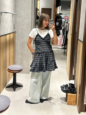 「アイテム（パンツ）」を使った、kmk612stさん（レディース・164cm・20代）の夏コーディネート