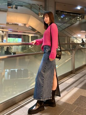 Yuliyaさん（レディース・163cm）の春コーディネート