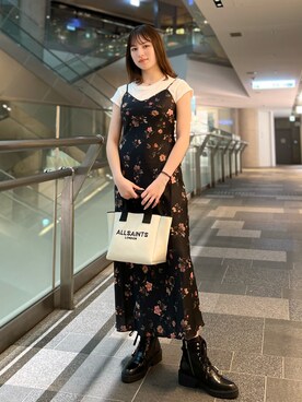 Yuliyaさん（レディース・163cm）の夏コーディネート