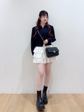 nanaさん（レディース・158cm）の冬コーディネート