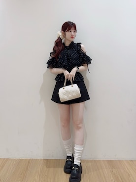 「INGNI（イング）のアイテム（バッグ）」を使った、nanaさん（レディース・158cm）の春コーディネート