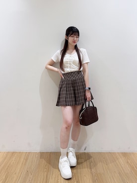 「韓国」｜nanaさん（レディース・158cm）の夏コーディネート